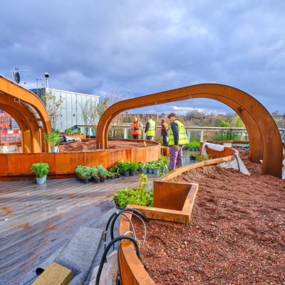 Critical Care Unit Rooftop Garden